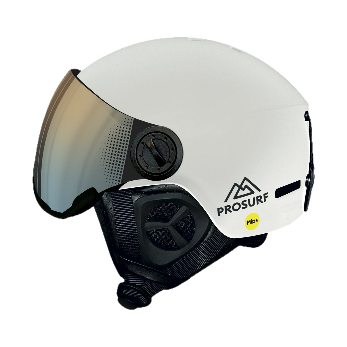 Casque de ski MIPS Noe Visor blanc, visière photochromique