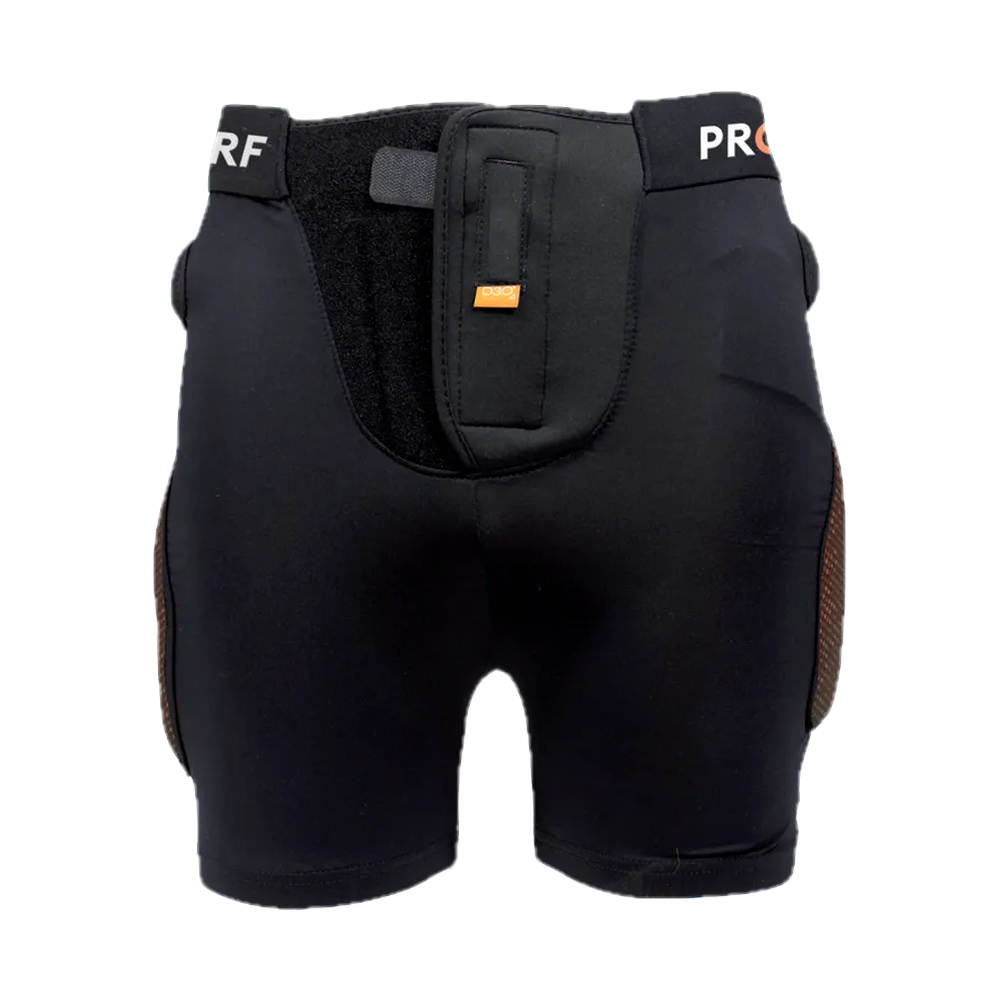 Short de protection D3O complet, vue de face
