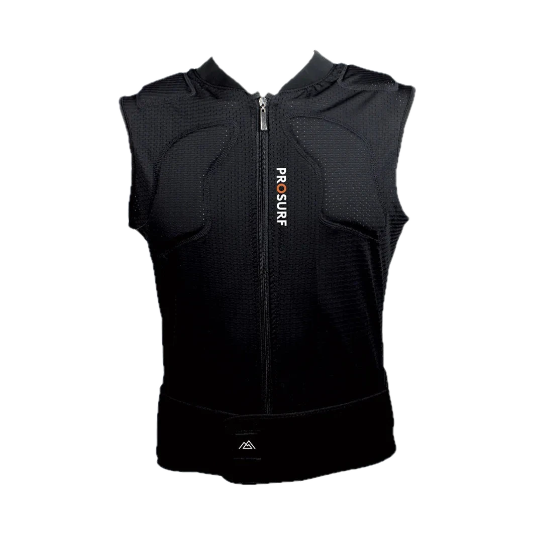 Gilet de protection dorsale D3O zippé, vue de face